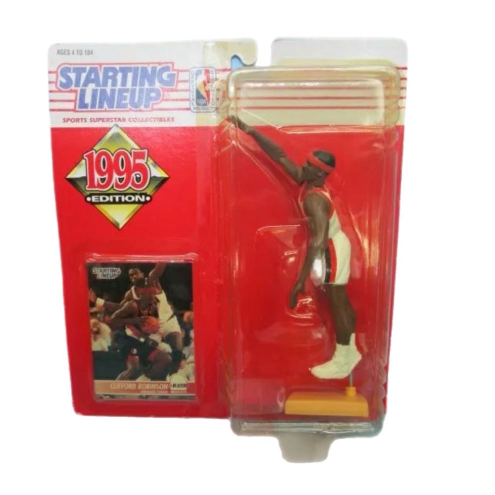 Kenner Starting Lineup 1995 Edition NBA Clifford Robinson Blazers action figure | Finer Things Resale