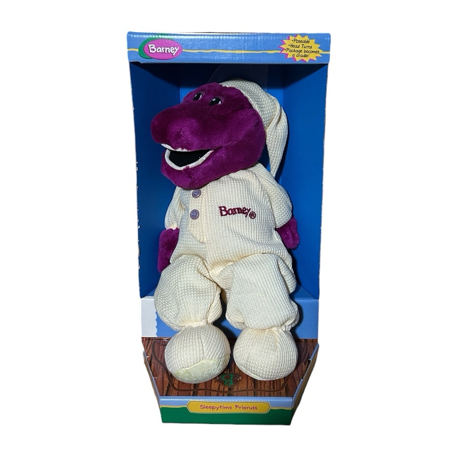 Barney Sleepytime Friends 14" Plush Stuffed Animal NEW IN BOX Vintage 1997