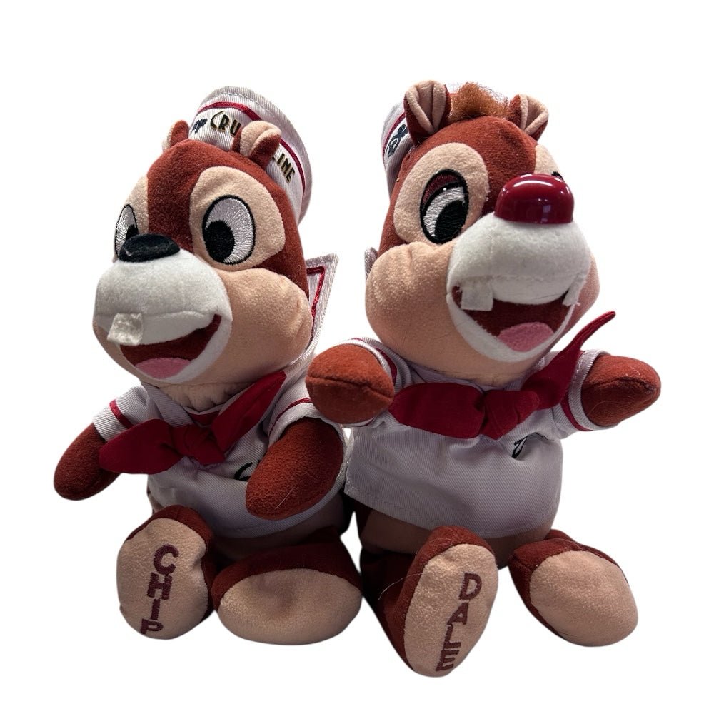 Disney Cruise Line Chip & Dale plush stuffed animal Sailor VINTAGE | Finer Things Resale