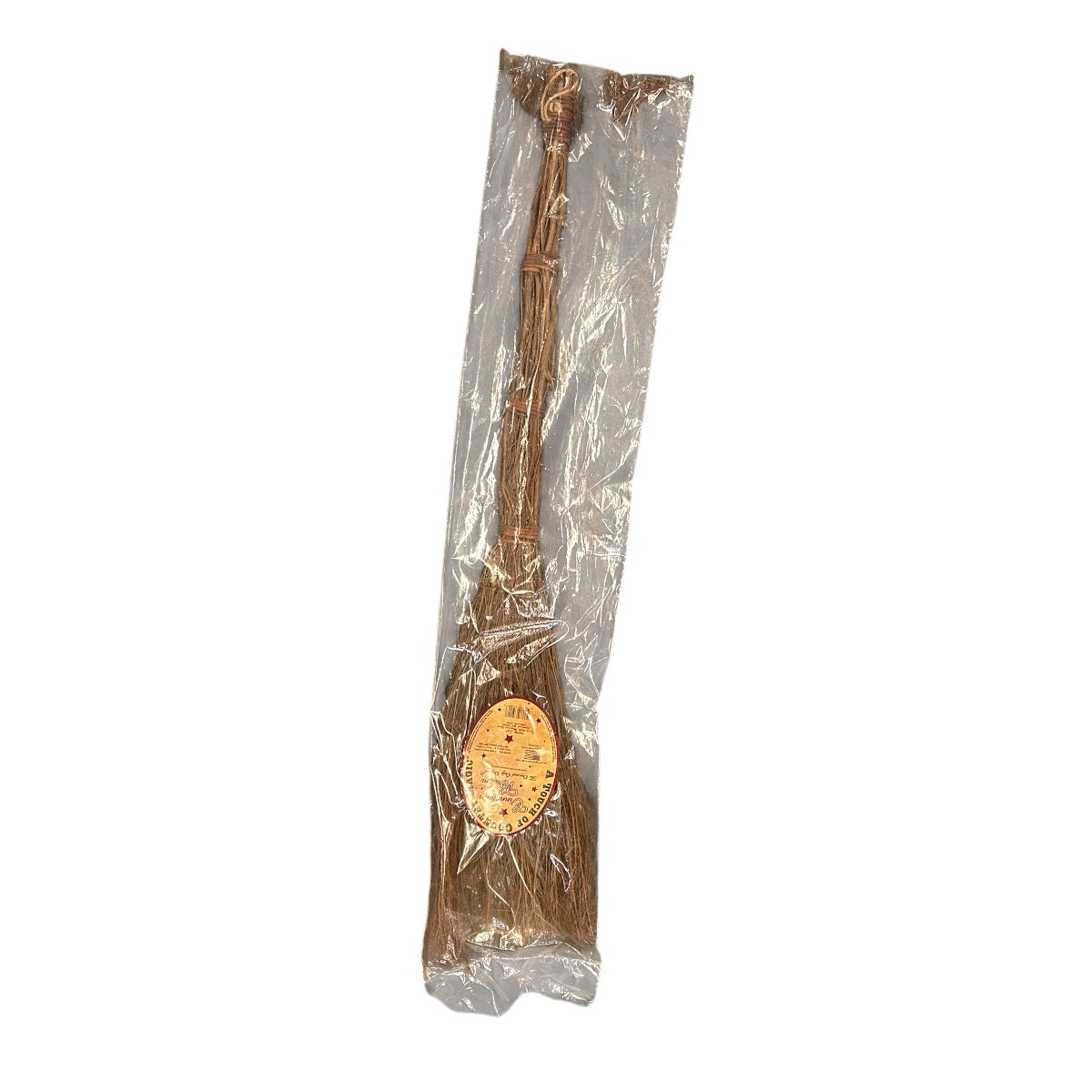 A Touch of Country Magic Cinnamon Broom 36" Sented Rustic Country Door NOS