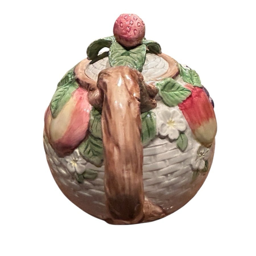 Fitz & Floyd Fruit Fair Teapot with lid VINTAGE 1990 | Finer Things Resale