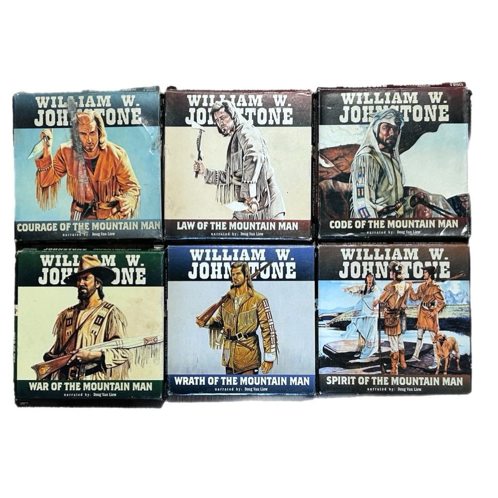 Mountain Man Series William W Johnstone GraphicAudio CD Lot of 6 | Finer Things Resale