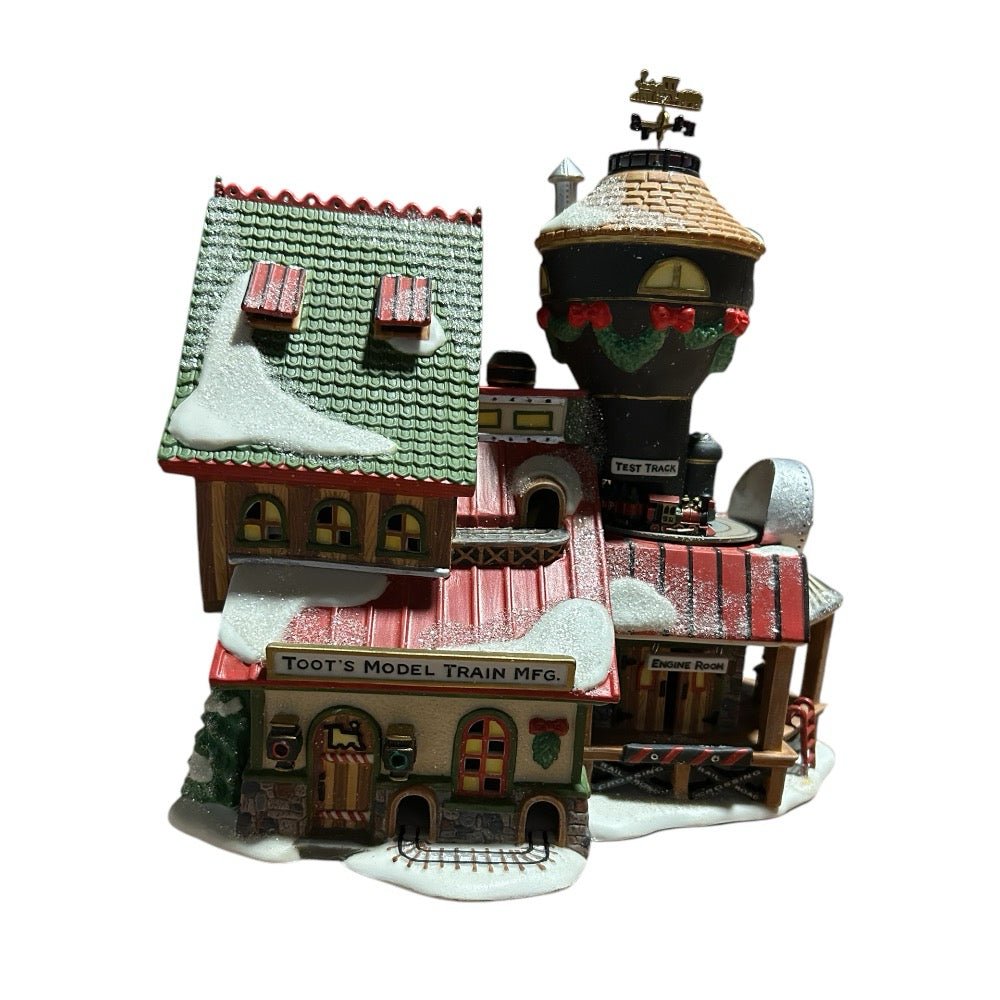 Department 56 Toot's Model Train Mfg Village House 56.56728 RETIRED 25th | Finer Things Resale