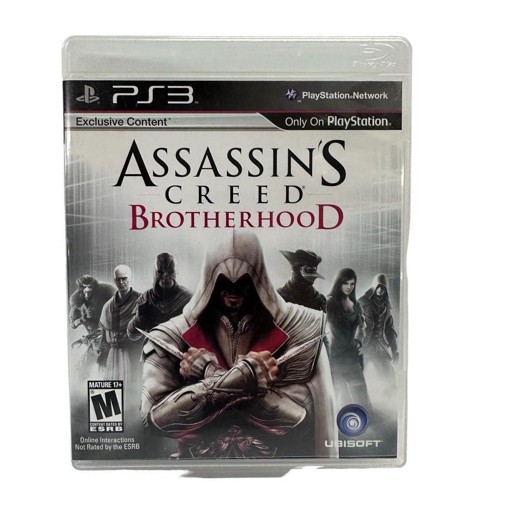 Assassin's Creed Brotherhood Sony Playstation 3 PS3 game 2010 Rate M17+ | Finer Things Resale