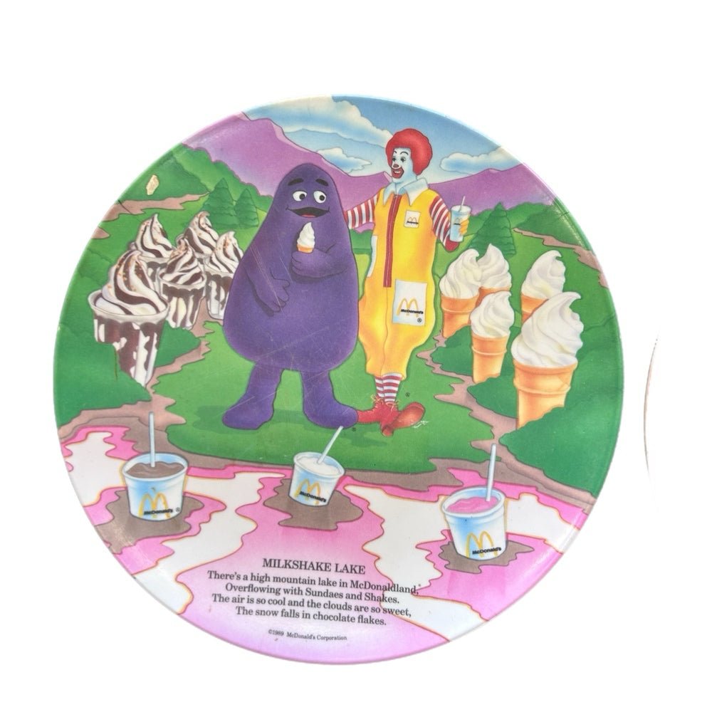 McDonalds 1989 Collectors Plates 4pc Set VINTAGE | Finer Things Resale