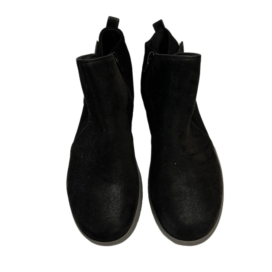 Clarks Cloudsteppers Black Comfort Ankle Slip On Boots SIZE 7.5 | Finer Things Resale