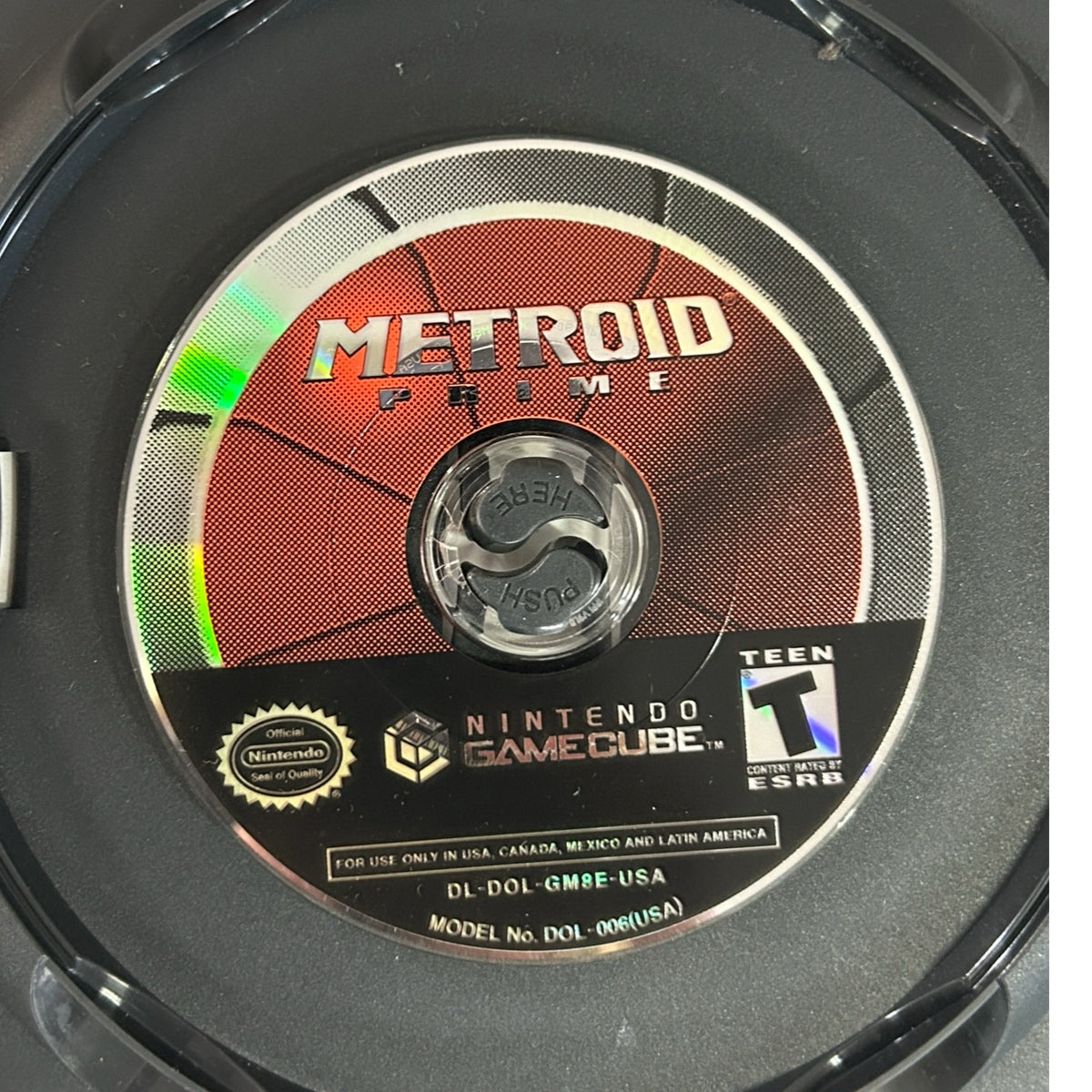 Metroid Prime Nintendo GameCube Game 2002 Rated T