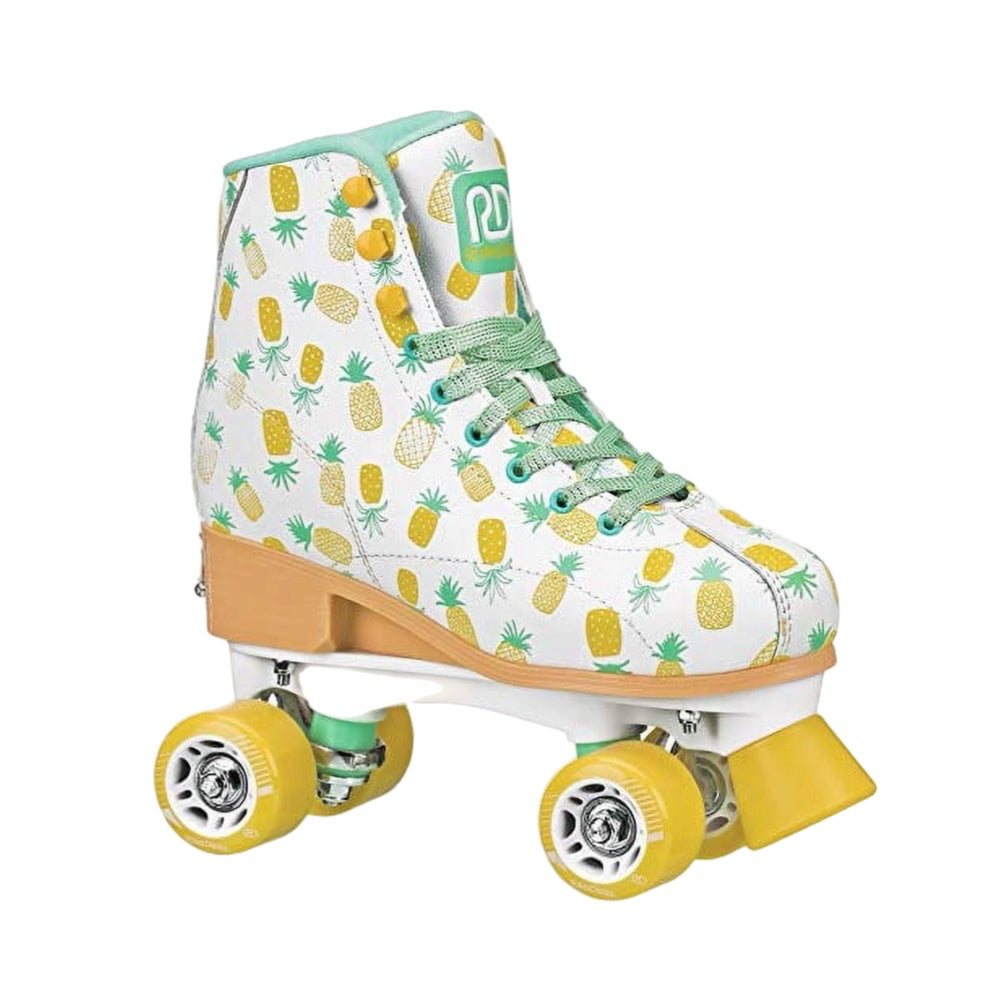 Roller Derby Candi GRL Lucy Roller Skates Adustable Youth 3-6 Pineapple NEW !