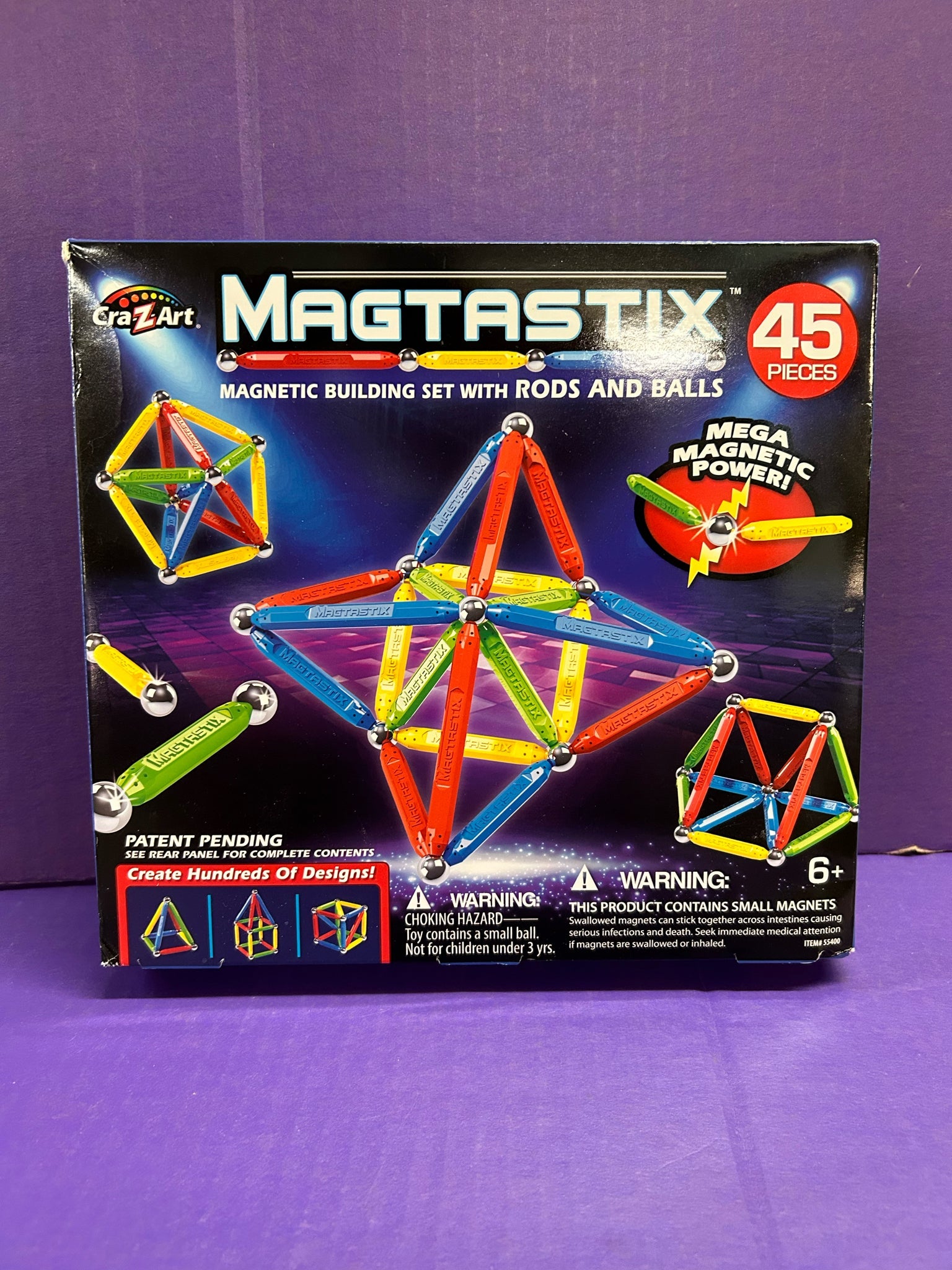 Magtaxtix Magnetic Building Set with Rods and Balls BRAND NEW! | Finer Things Resale