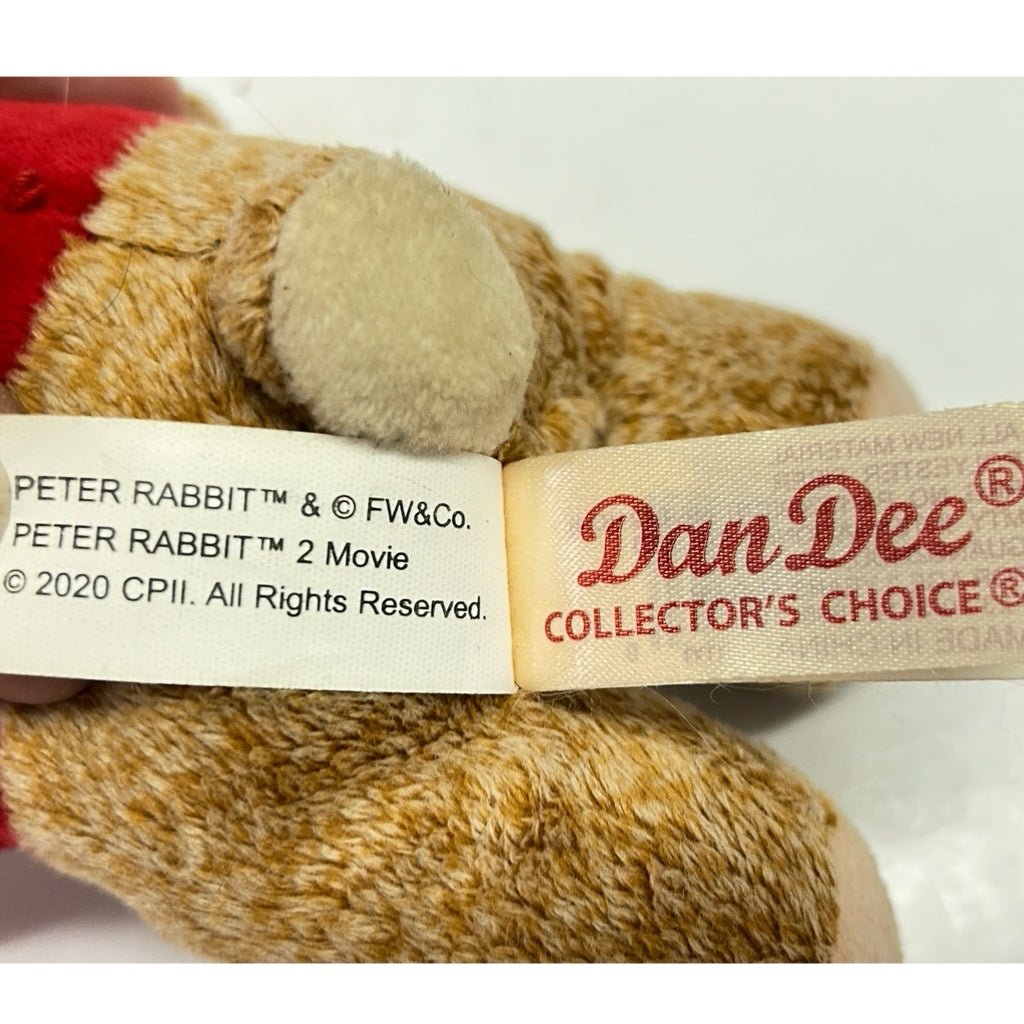 Dan Dee Collector's Choice Peter Rabbit 2 Movie Stuffed Plush Bunny 2020 | Finer Things Resale