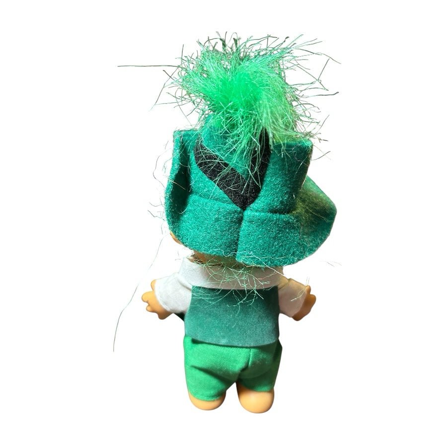 Russ Berrie St Patricks Day Irish Troll Doll Green Hair #18342 VINTAGE 1990's | Finer Things Resale
