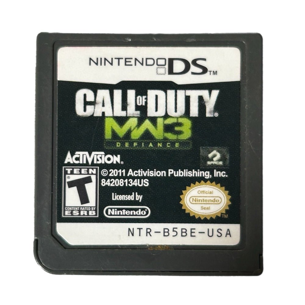 Call of Duty MW3 Modern Warfare 3 Nintendo DS game Activision 2011 | Finer Things Resale