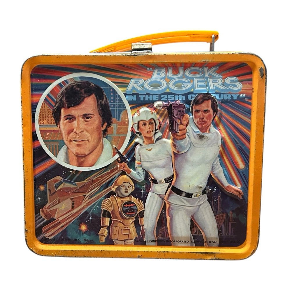 Buck Rogers in the 25th  Century Metal Lunchbox with Thermos Aladdin VINTAGE 197 | Finer Things Resale