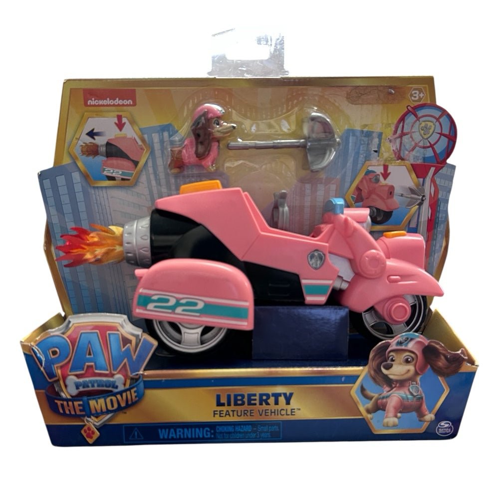 Paw Patrol The Movie Liberty Feature Vehicle & Figure  Spin Master NEW | Finer Things Resale
