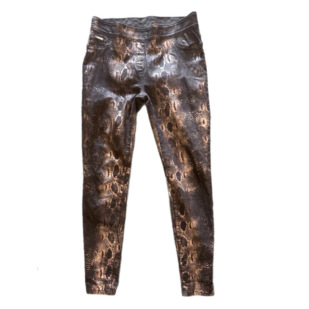 Coco + Carmen snakeskin print pants | Finer Things Resale