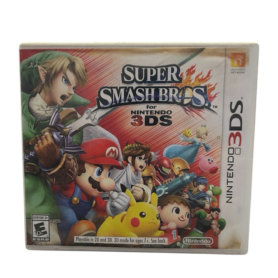 Super Smash Bros. Nintendo 3DS game 2014 Rated E 10+ Complete with manual | Finer Things Resale