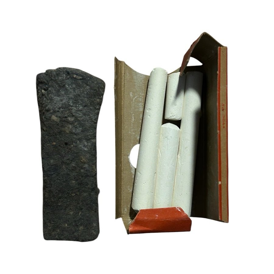 Vintage Chalk 'n Slate Toy Blackboard Set with Original box Pressman 1950's | Finer Things Resale