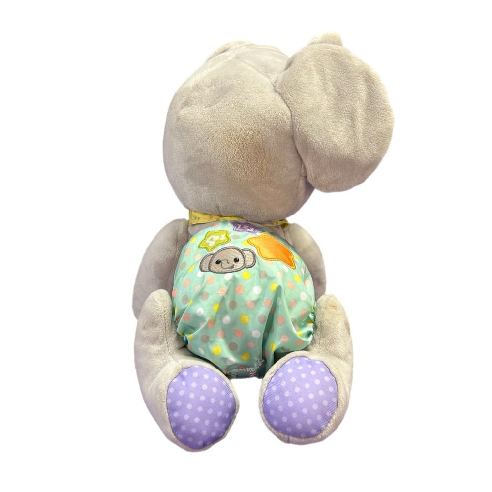 VTECH Crawl and Learn Gray Plush Elephant Toy Talks & Plays Songs! | Finer Things Resale