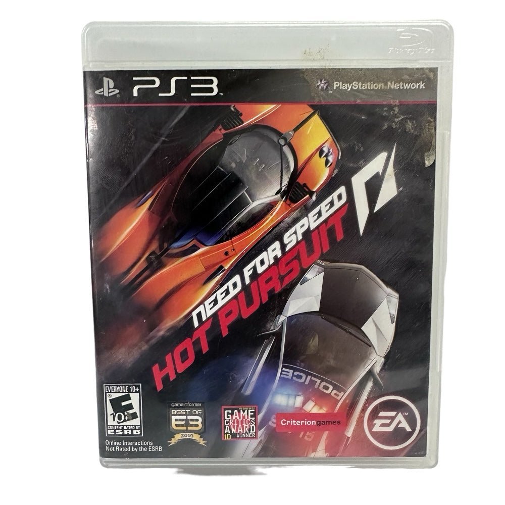 Need for Speed Hot Pursuit Sony Playstation 3 PS3 game 2010 Rate E 10+ | Finer Things Resale