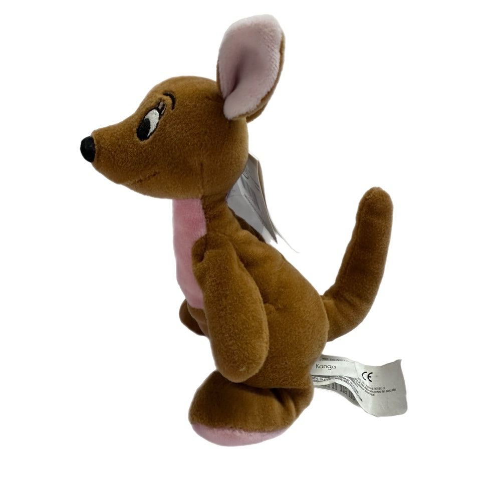 Disney Store Kanga Mini  Bean Bag Stuffed Animal Plush 8" VINTAGE 1990s | Finer Things Resale