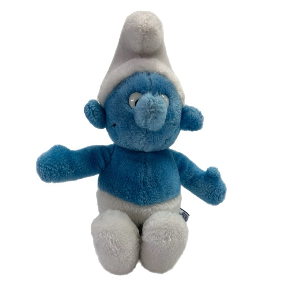 Peyo Wallace Berrie Smurf Plush Stuffed Animal  Toy VINTAGE 1981 | Finer Things Resale
