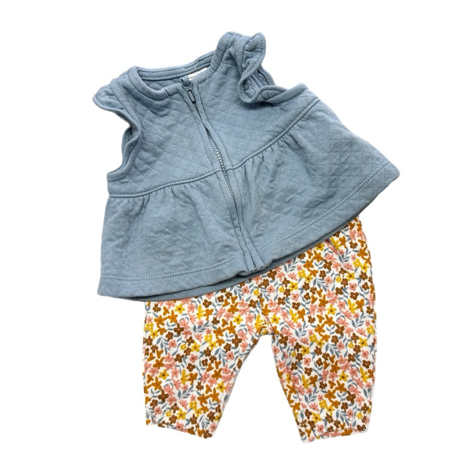 Carter's Just One You 2pc pant set SIZE NEWBORN