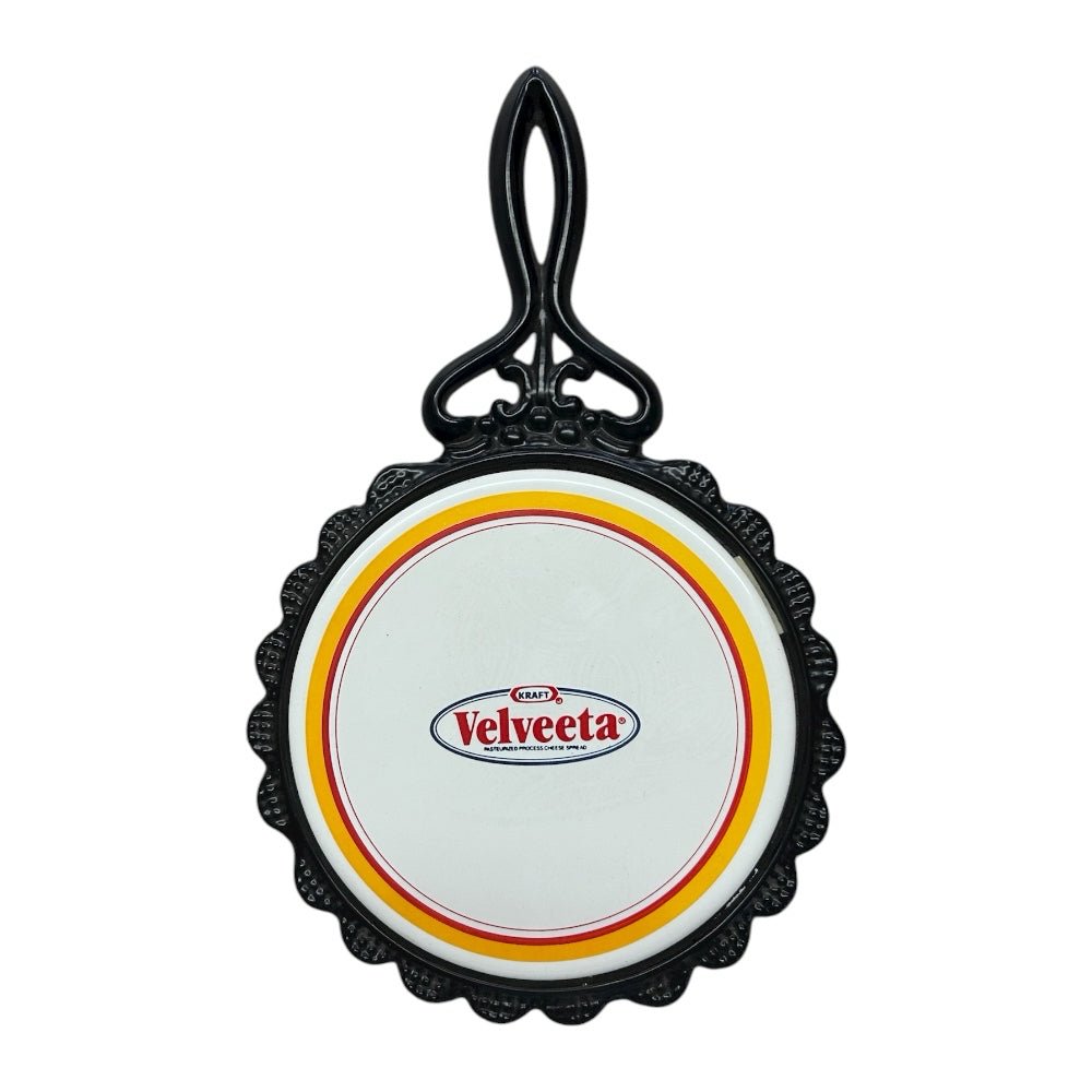 Velveeta Cheese Metal Tile Trivet Tray VINTAGE | Finer Things Resale