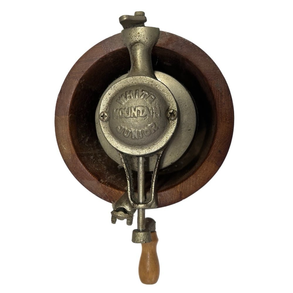 White Mountain Ice Cream Freezer Hand Crank Ice Cream Maker Mini Junior VINTAGE | Finer Things Resale