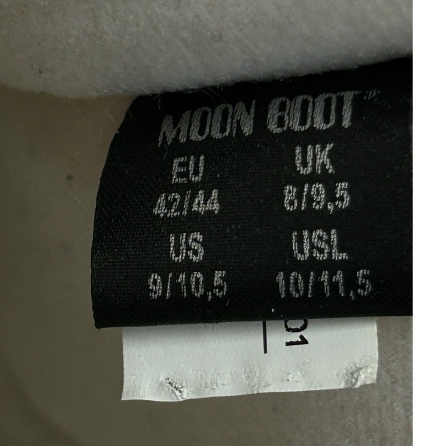 Moon Boot Icon Classic Black Winter Snow Boots W SIZE 10-11.5 | Finer Things Resale