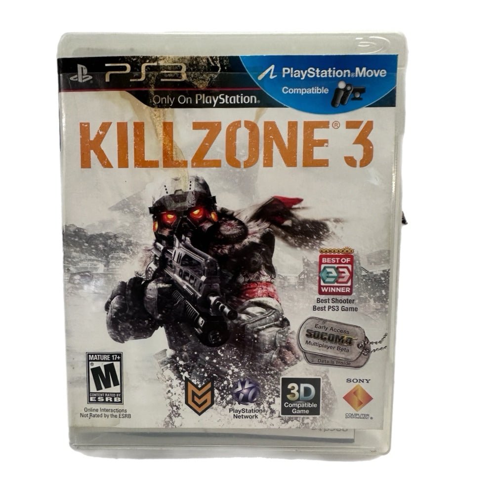 Killzone 3 Playstation 3 PS3 game Sony 2011 Rated M 17+ | Finer Things Resale