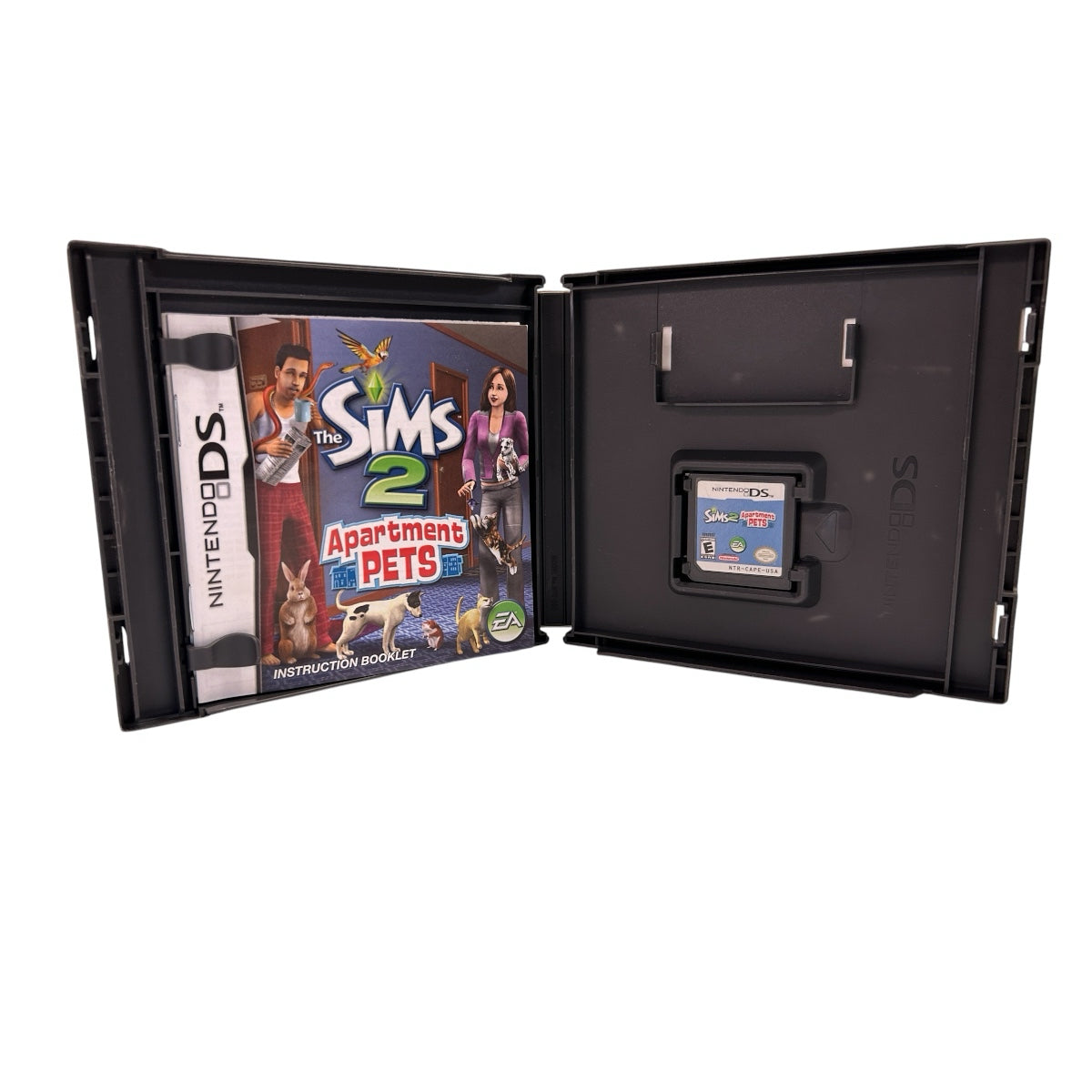The Sims 2 Apartment Pets Nintendo DS Game Complete CIB 2008 Rated E