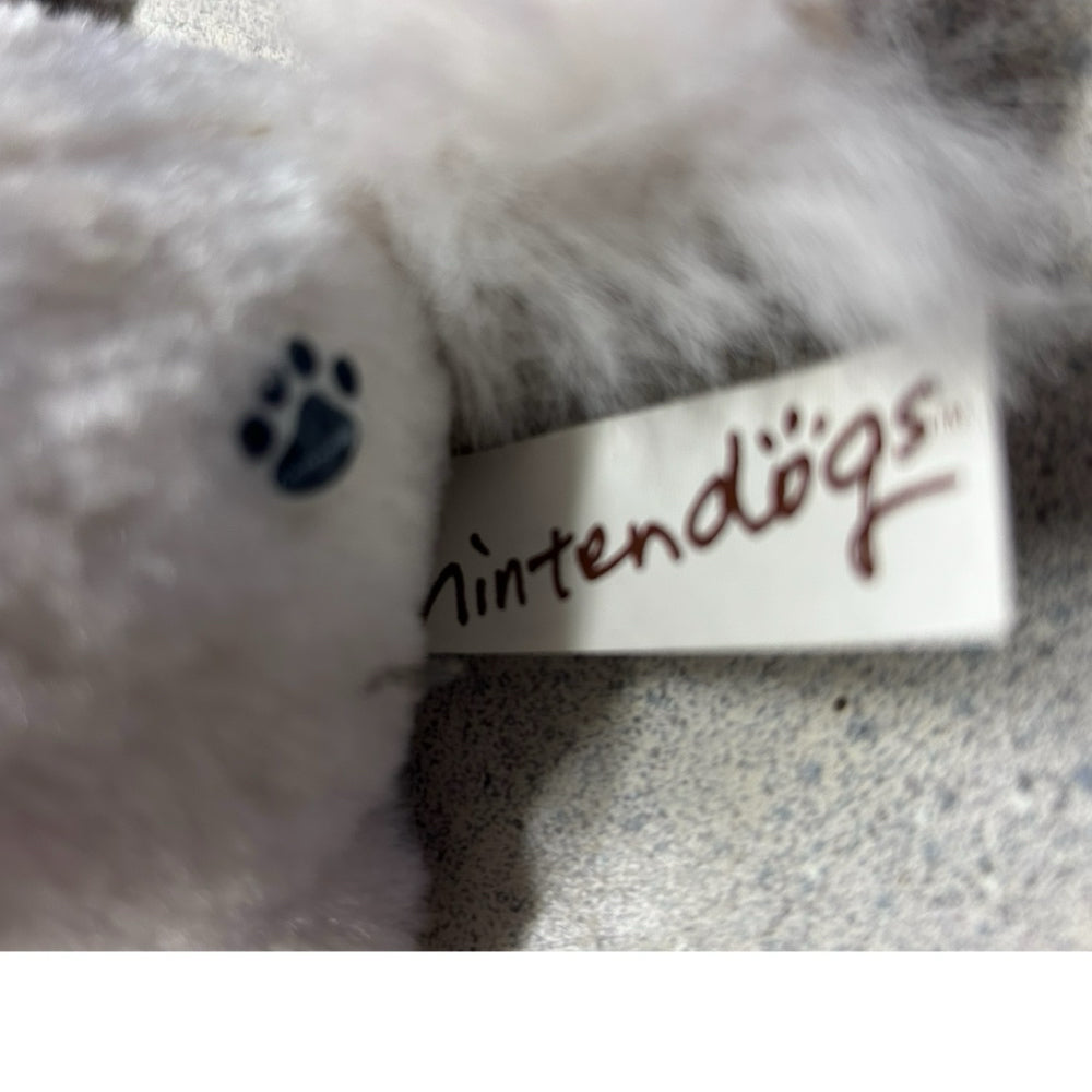 Nintendo DS Posable Plush White Dog 2006
