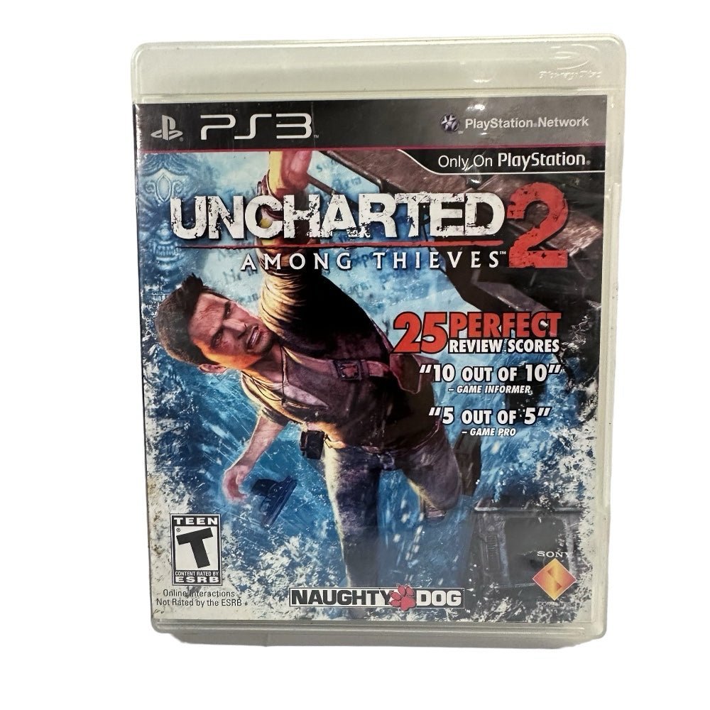 Uncharted 2 Among Thieves Sony Playstation 3 PS3 game 2009 Rated T | Finer Things Resale