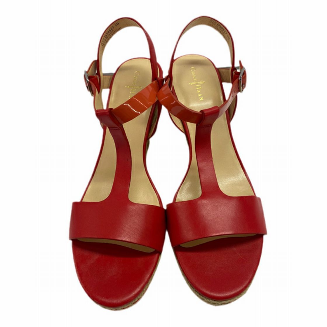 Cole Haan Elizabeth Platform T-Strap Sandals SIZE 9 B | Finer Things Resale