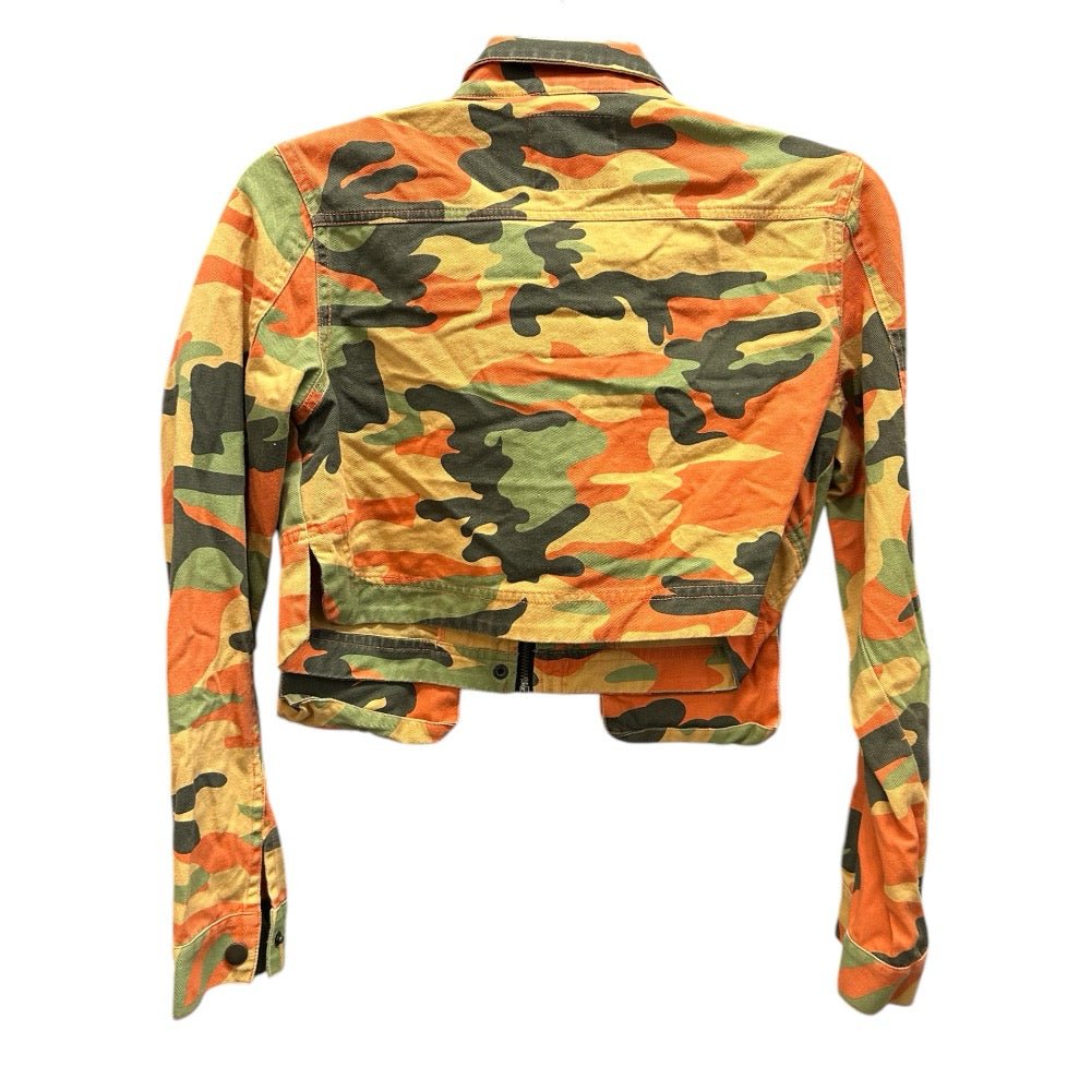 C'est Toi Camouflage print jacket SIZE SMALL | Finer Things Resale