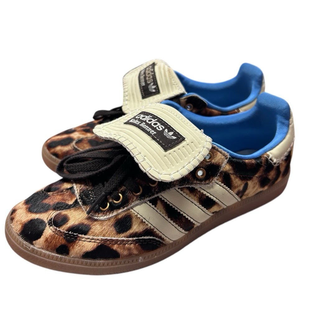 Adidas x Wales Bonner Samba Pony Leopard Print Sneakers Shoes IE0578 SIZE 7 | Finer Things Resale