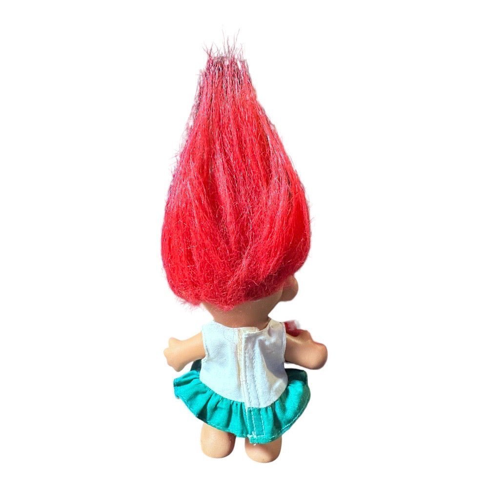 Russ Berrie #1 Student Troll Doll Figure 4" Vintage 1993 #18489 | Finer Things Resale