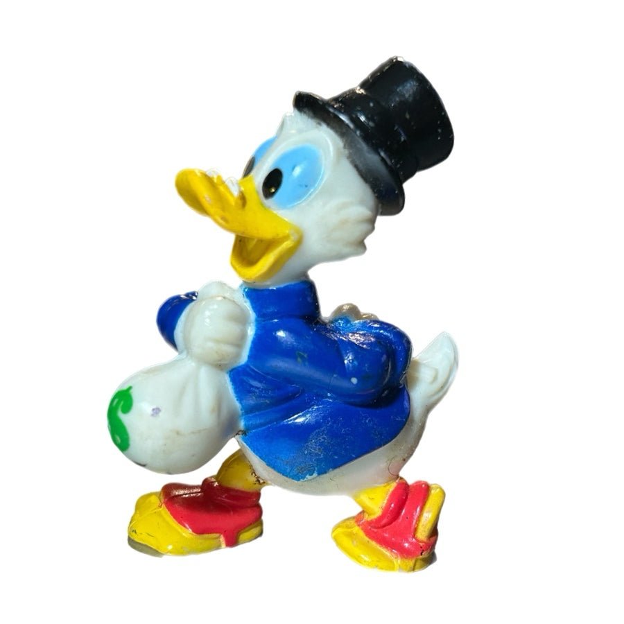 Kellogg's Disney Scrooge McDuck DuckTales PVC Figure Cereal Premium Toy 1989 | Finer Things Resale
