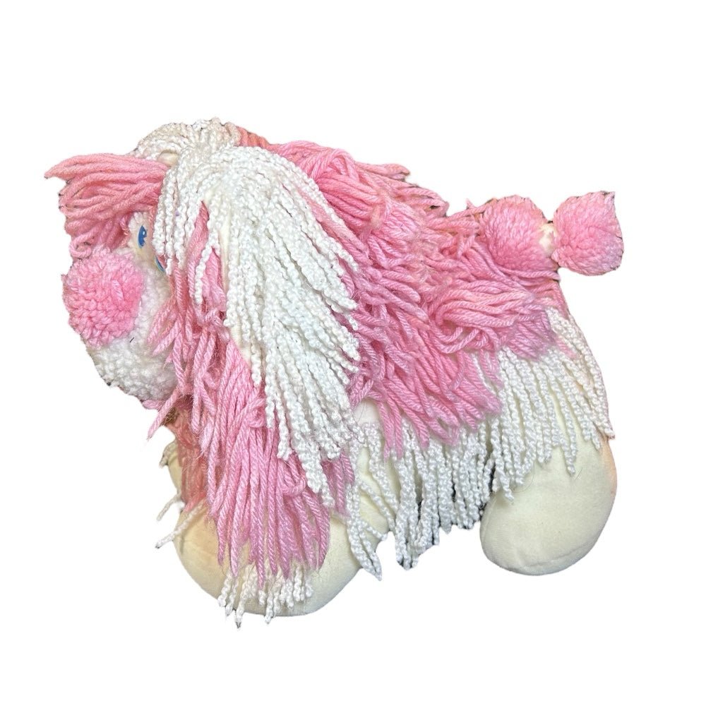 Kenner Disney Fluppy Puppy Dog yarn plush stuffed animal VINTAGE 1986 | Finer Things Resale
