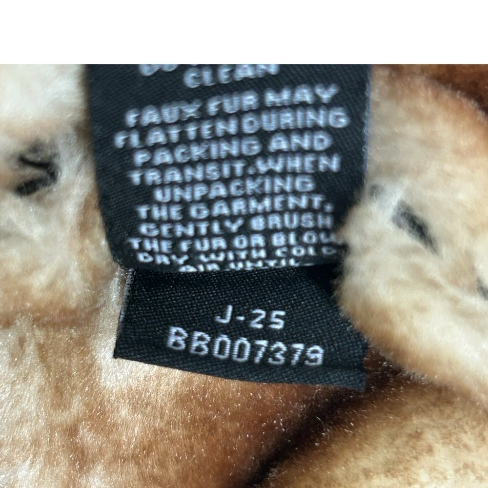 Jordan Craig El Jefe Faux Shearling Aviator Moto Hooded Coat Mens size SMALL | Finer Things Resale