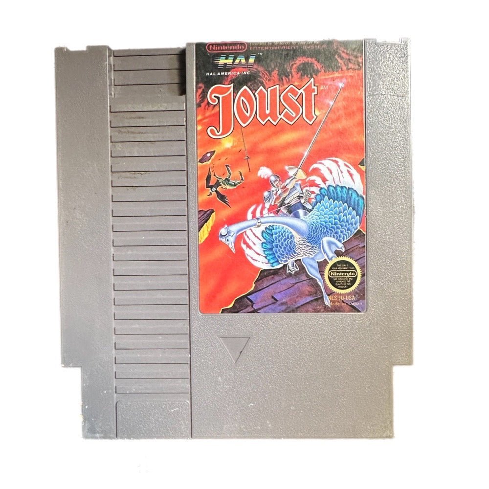 Joust Nintendo NES game Hal America VINTAGE 1988 | Finer Things Resale