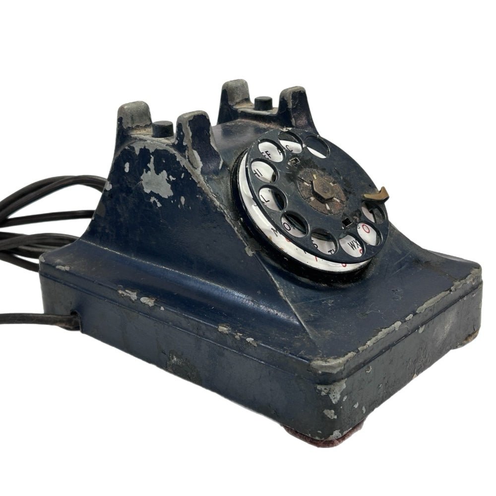Bell System By Western Electric Rotary Desk Telephone F1  Bakelite VINTAGE 1940s | Finer Things Resale