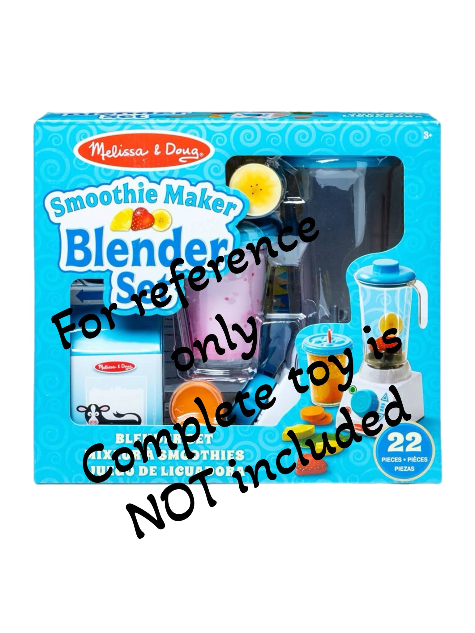 Melissa & Doug Smoothie Maker Blender Set REPLACEMENT cup with inserts | Finer Things Resale