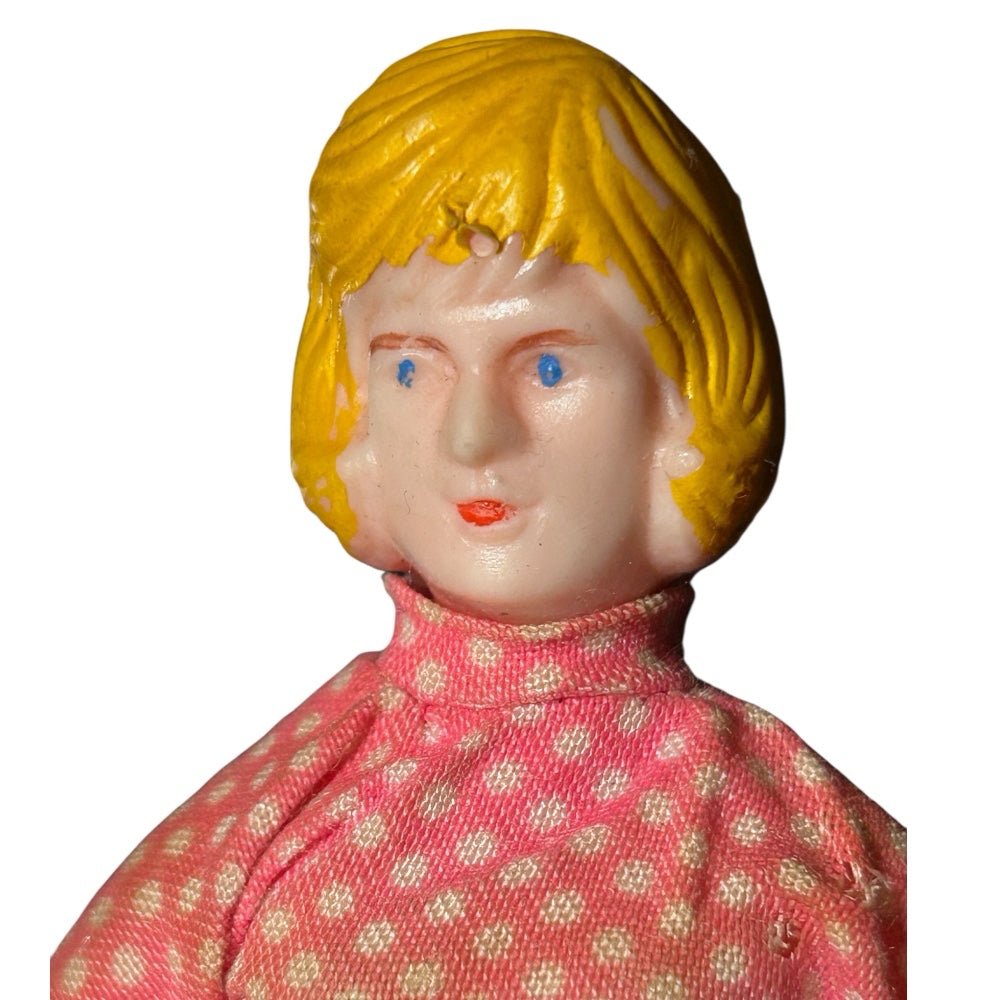 Vintage 1960s Bendable Posable  Rubber  Doll 6 inch | Finer Things Resale