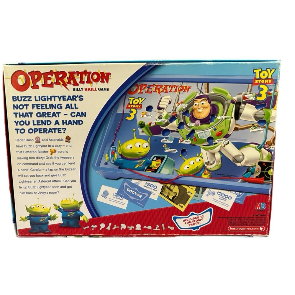 Operation Toy Story 3 Buzz Lightyear Disney Pixar Game | Finer Things Resale