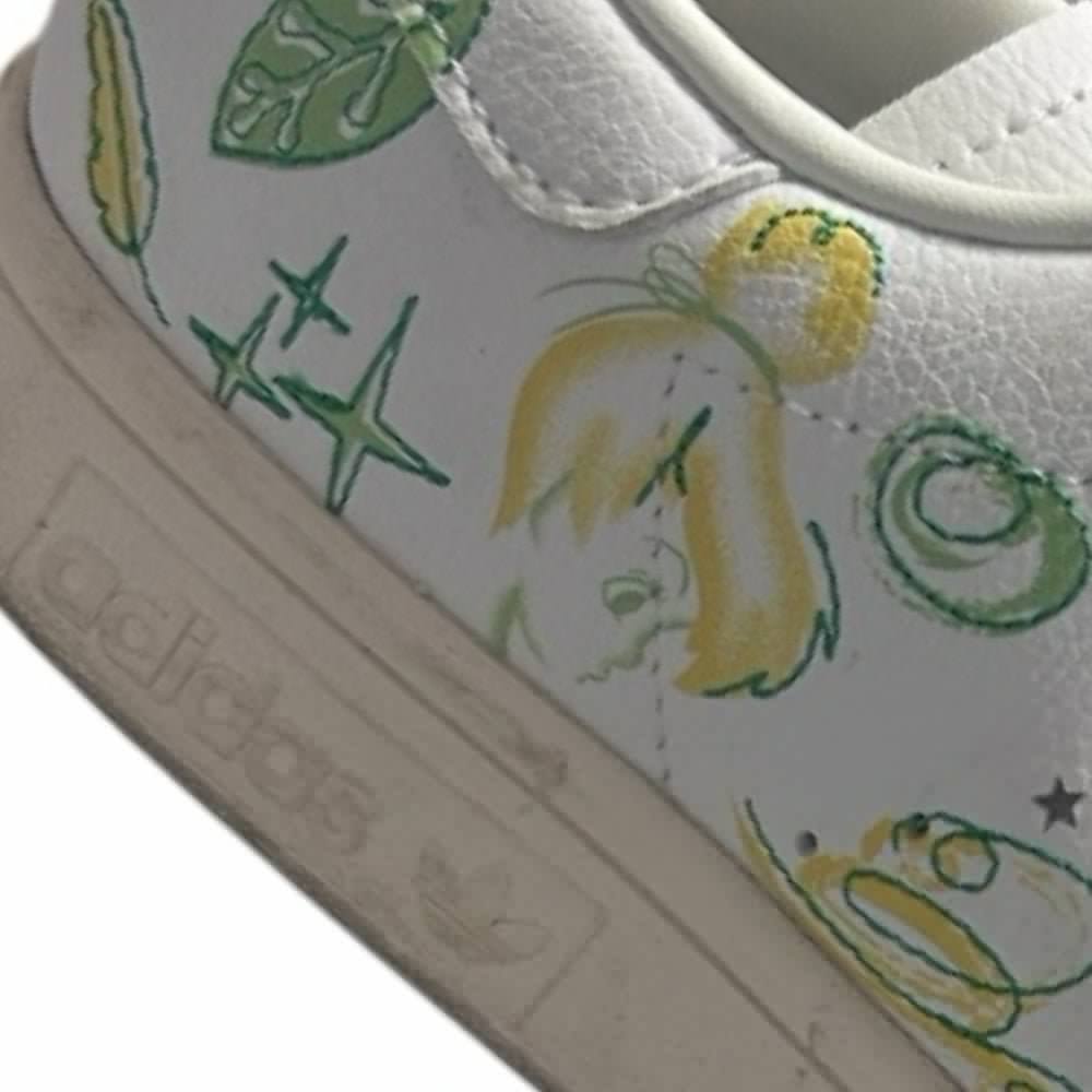 Adidas Stan Smith Tinkerbell sneakers Disney Peter Pan MENS SIZE 8.5 | Finer Things Resale
