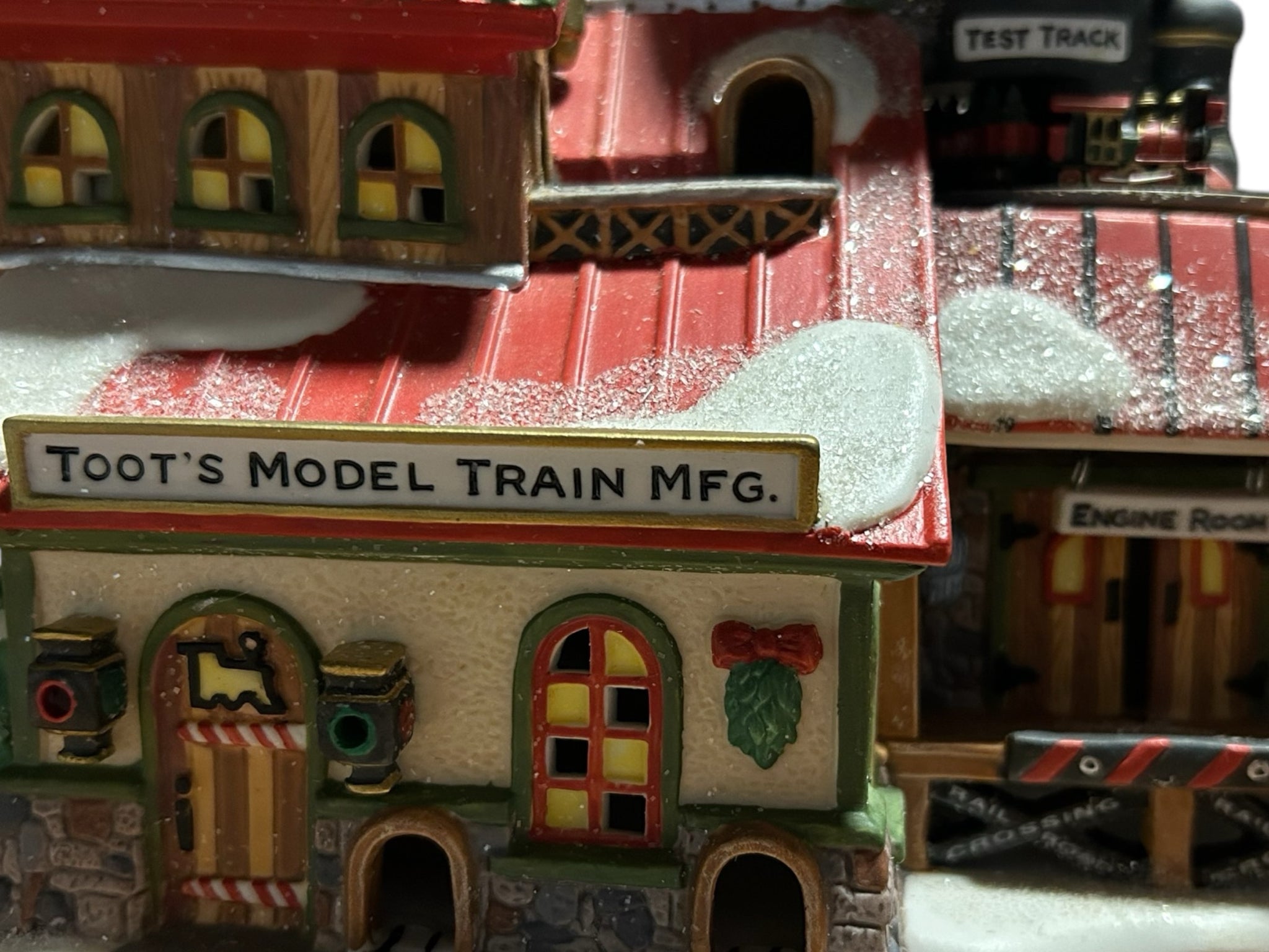 Department 56 Toot's Model Train Mfg Village House 56.56728 RETIRED 25th | Finer Things Resale