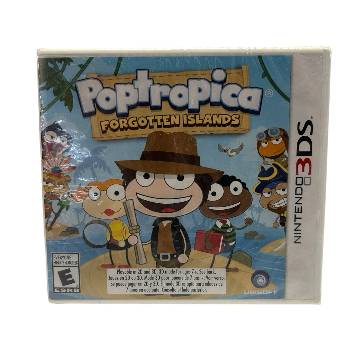 Poptropica Forgotten Islands Nintendo 3DS Game 2014  CIB with manuall NEW SEALED