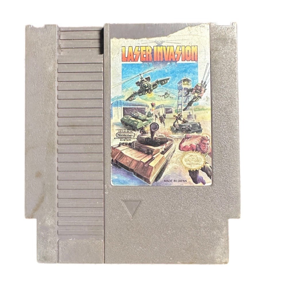 Laser Invasion Nintendo NES game 1991 Konami | Finer Things Resale