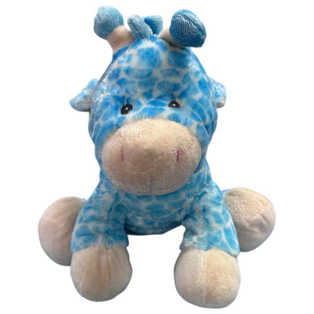 Baby Ganz Jamie Giraffe Blue stuffed plush animal 15 inch | Finer Things Resale